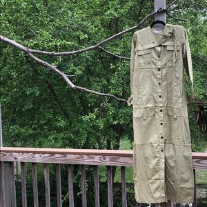 Beautiful vantage long sleeve jeans coat